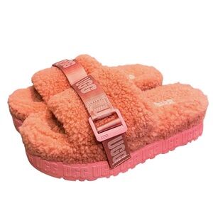 UGG Fluffita Platform Slide Slippers